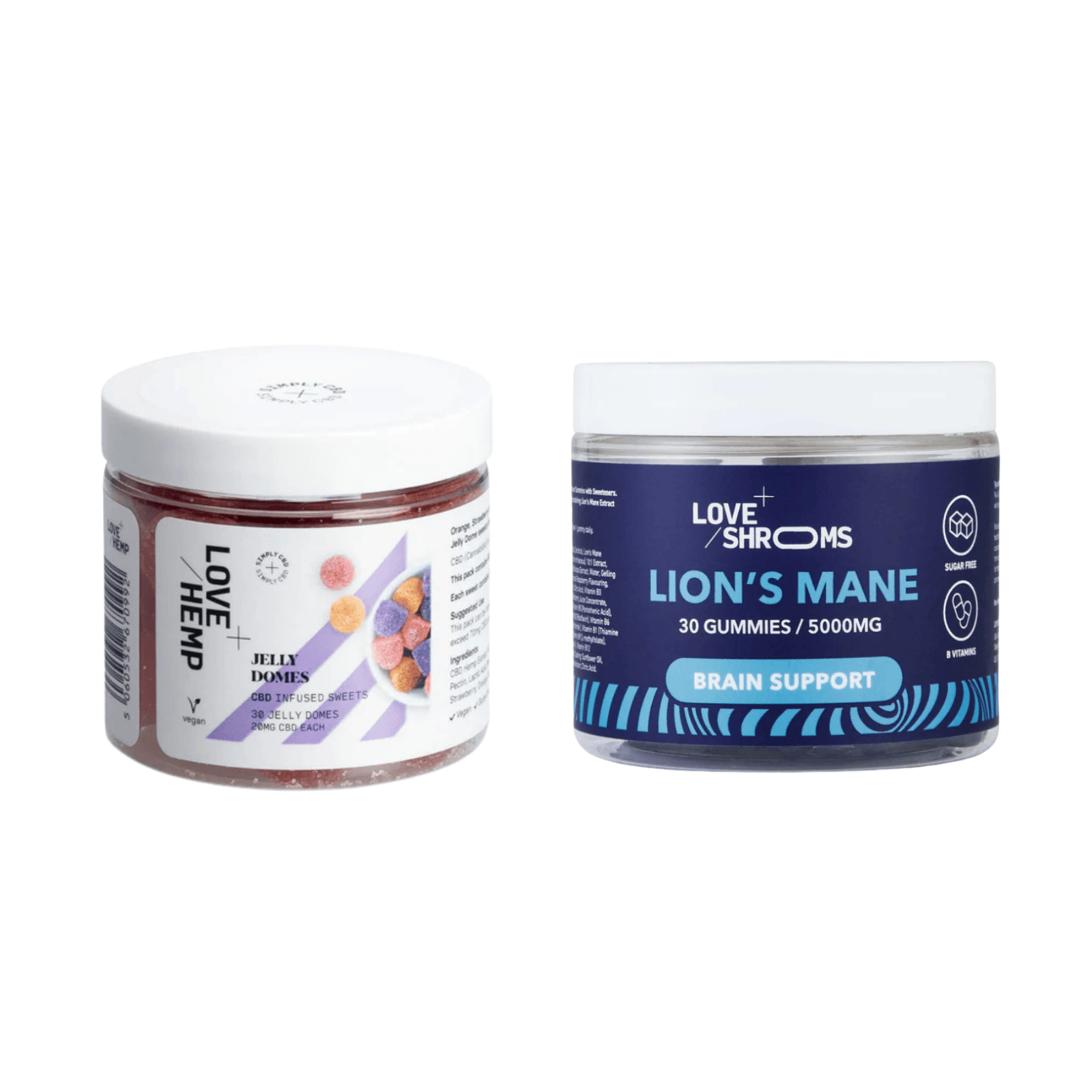 CBD Jelly Domes & Lions Mane Gummy Bundle