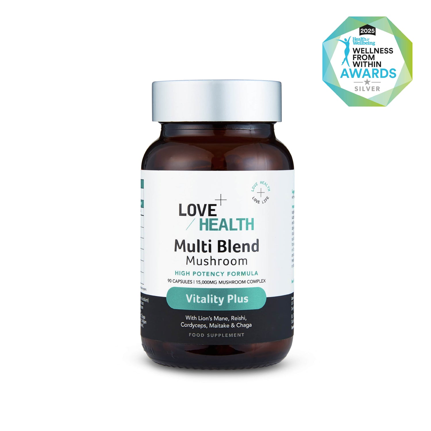 Multi Mushroom Capsules - Comprehensive Wellness | 90 Capsules