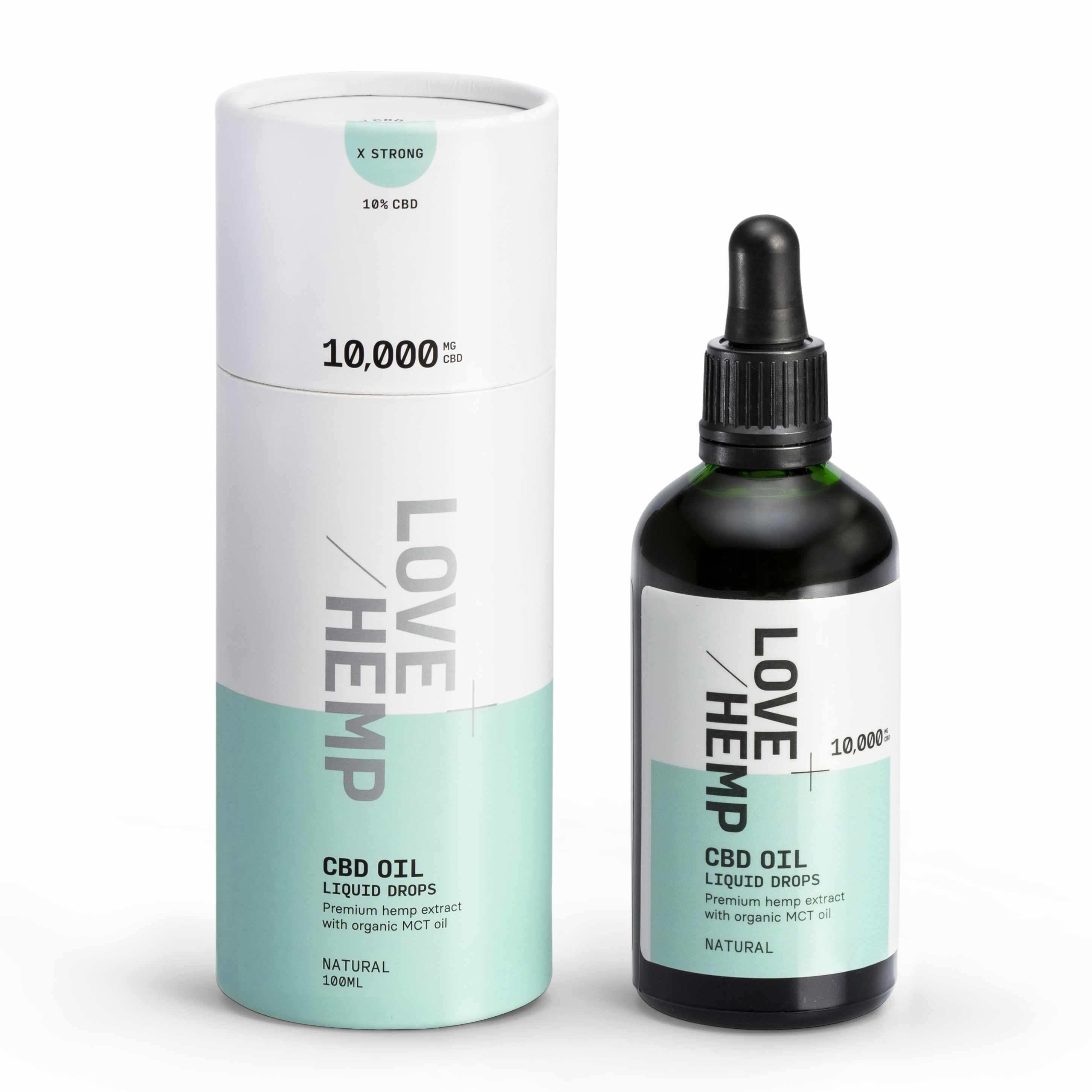 CBD Oil Drops 10,000mg - Extra Strong |100ml Tincture