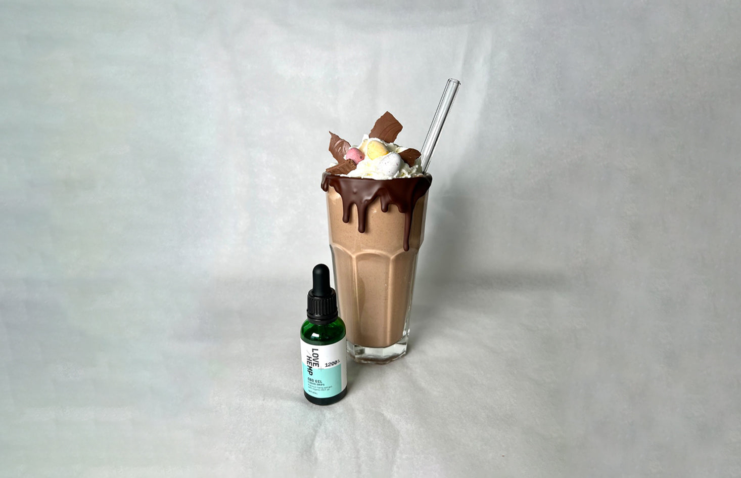 CBD Chocolate Protein Shake