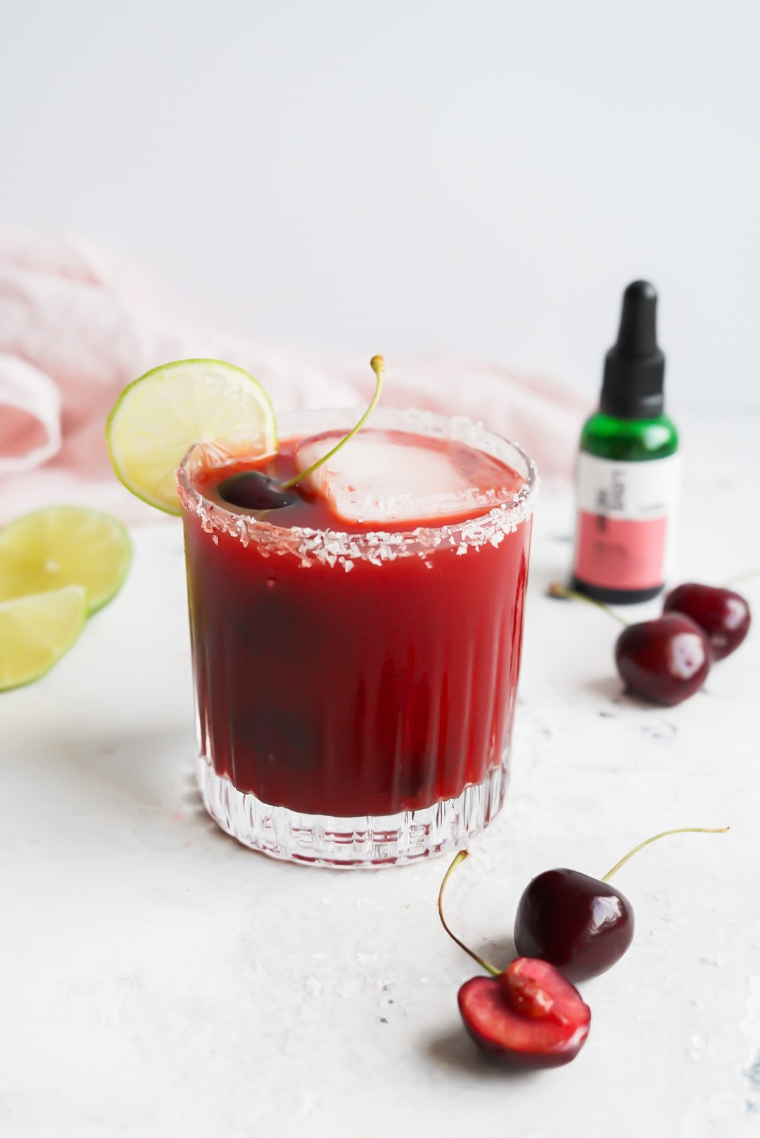 CBD Infused Cherry Margarita