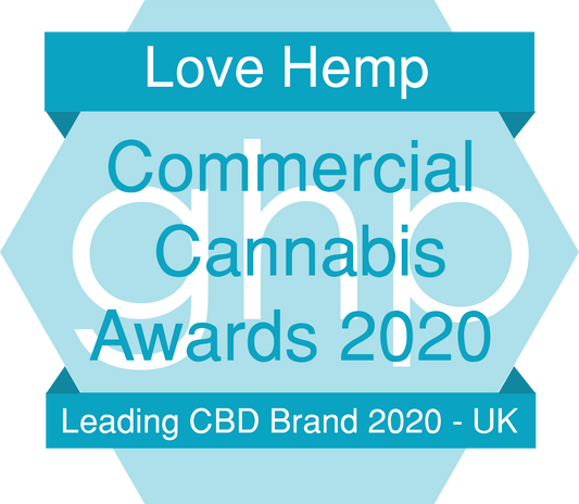 Love Hemp named UK's leading CBD Brand 2020 by GHP