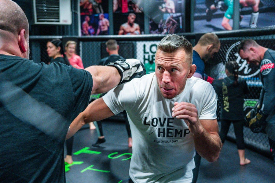 World leading mixed martial arts champion visits the North West with Love Hemp