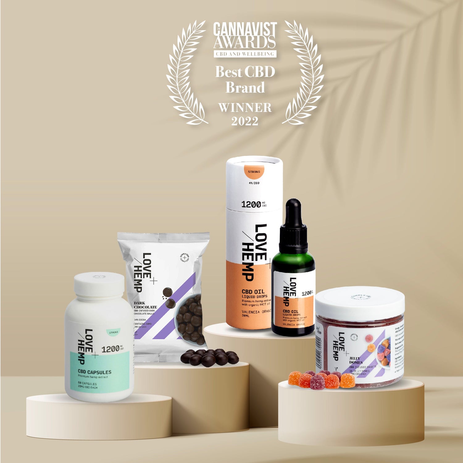 Love Hemp win Best CBD Brand 2022