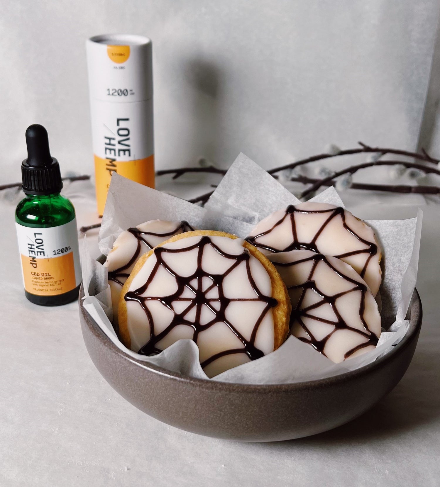 CBD Cobweb Cookies