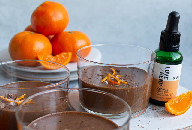 Recipe: CBD Infused Orange Chocolate Mousse