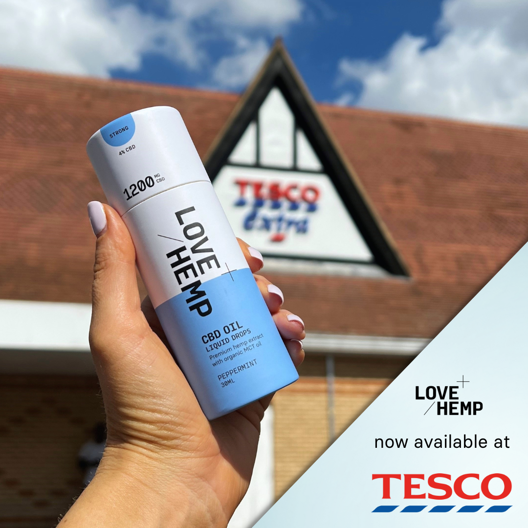 Love Hemp Secures Tesco Listing