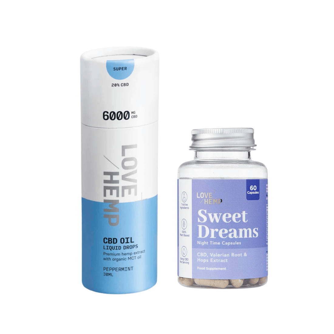 Sweet Dreams &amp; 6000mg CBD Oil PM