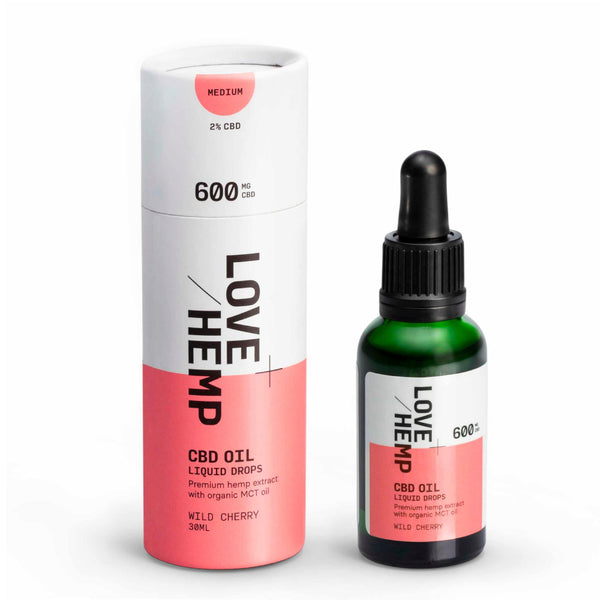 CBD Oil Drops 600mg - Medium | 30ml Tincture – Love Hemp