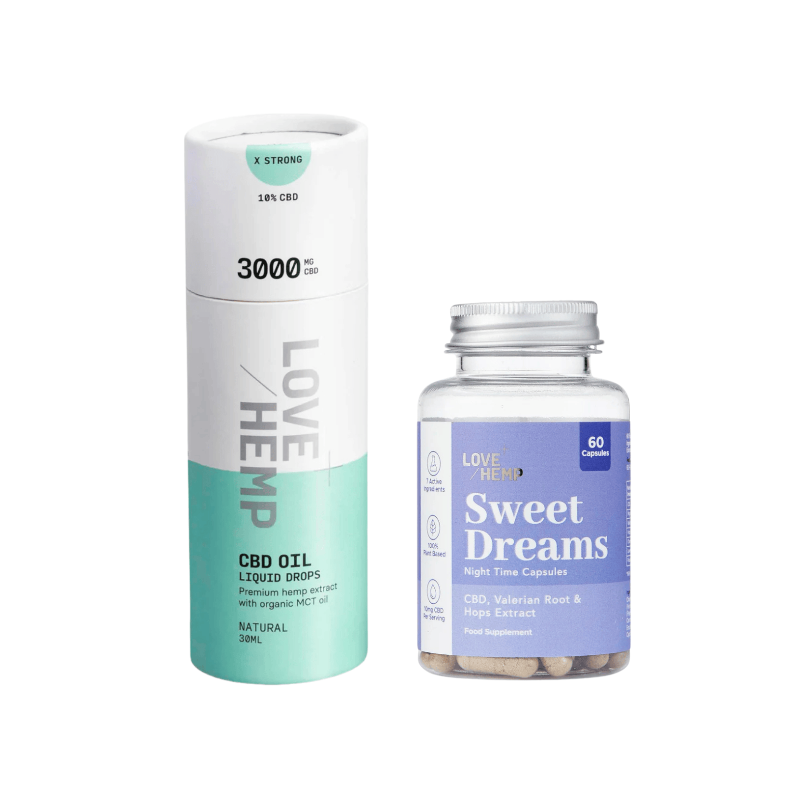 Sweet Dreams Capsules &amp; 3000mg CBD Oil
