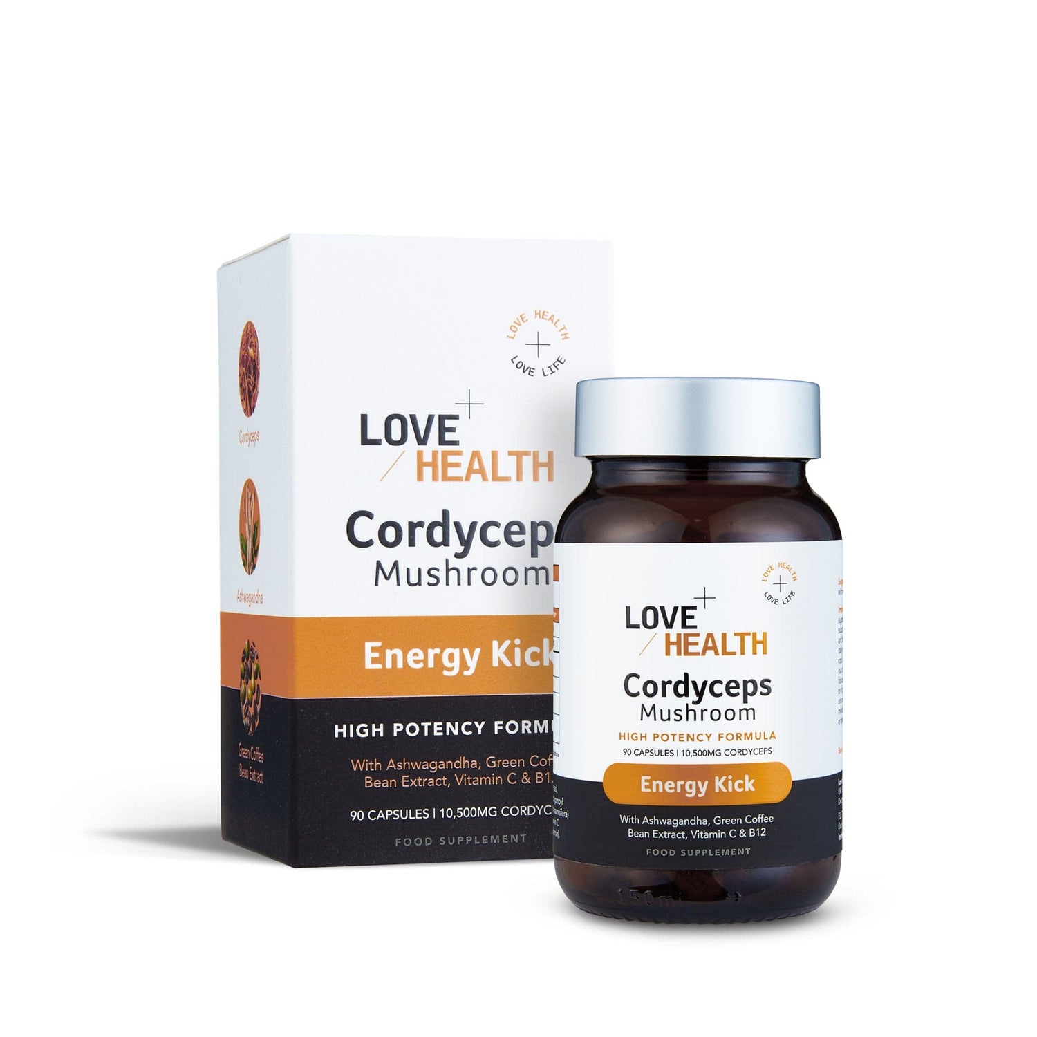 Cordyceps Mushroom Capsules - Energy Support | 90 Capsules