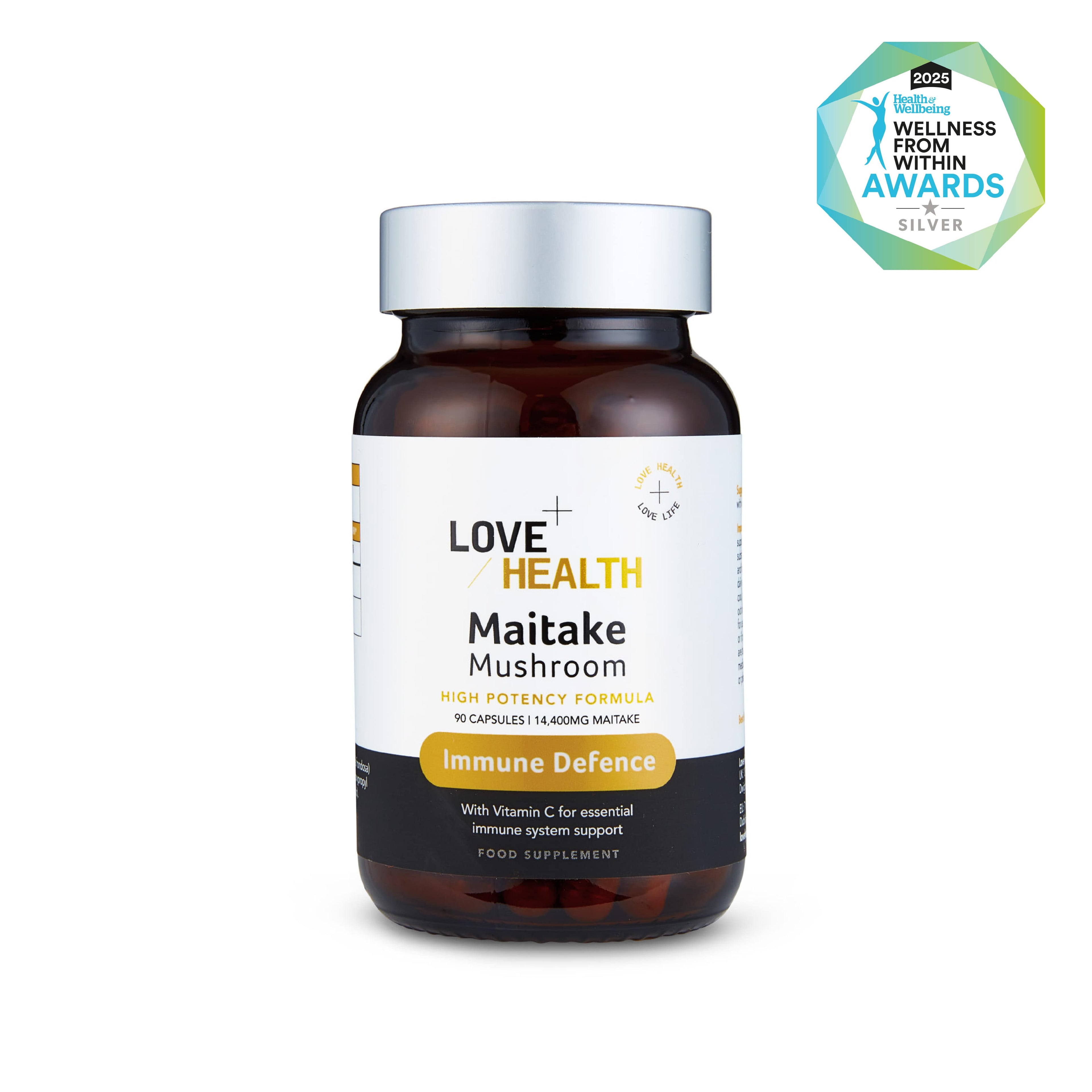 Maitake Mushroom Capsules - Immune Support | 90 Capsules