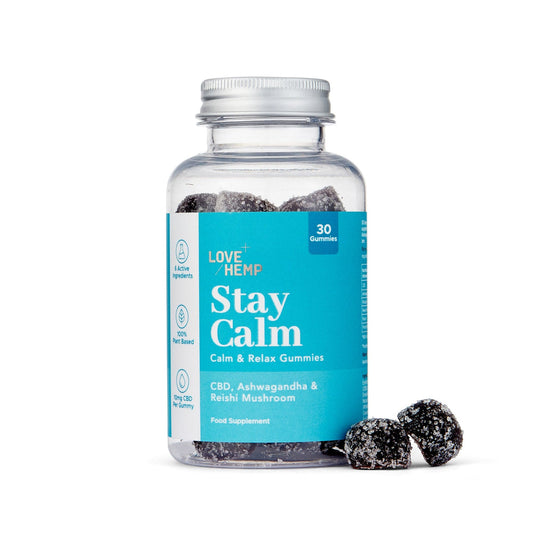 Stay Calm Gummies - Mood Support | 30 CBD Gummies