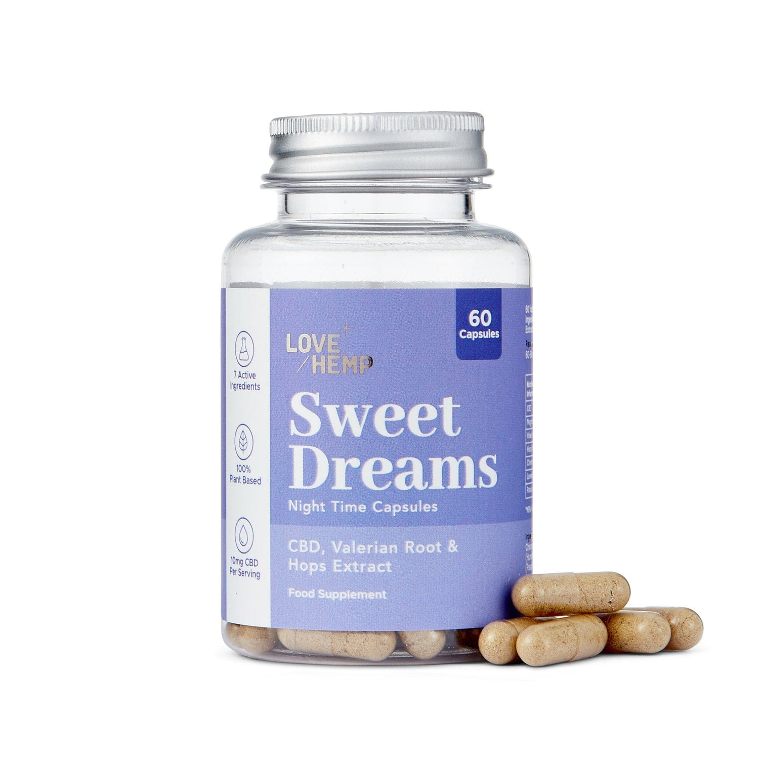 Sweet Dreams Capsules - 60 CBD Capsules