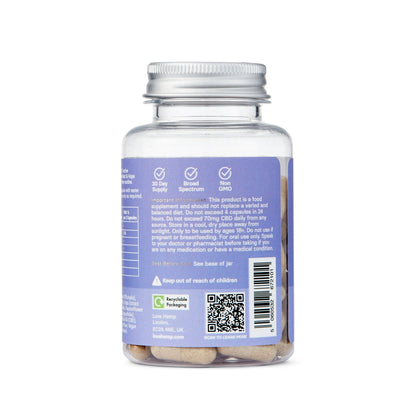 Sweet Dreams Capsules - 60 CBD Capsules information