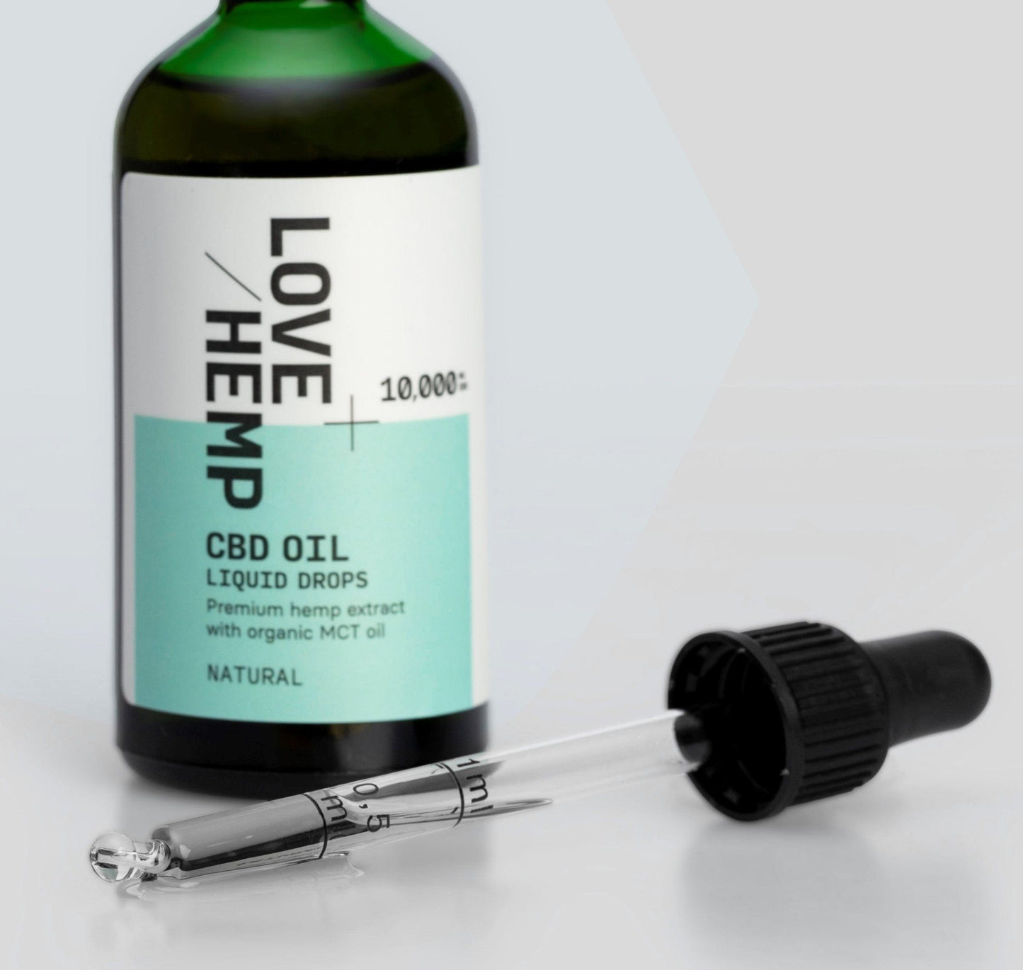 CBD Oil Drops 10,000mg  - Extra Strong / 10% / 100ml