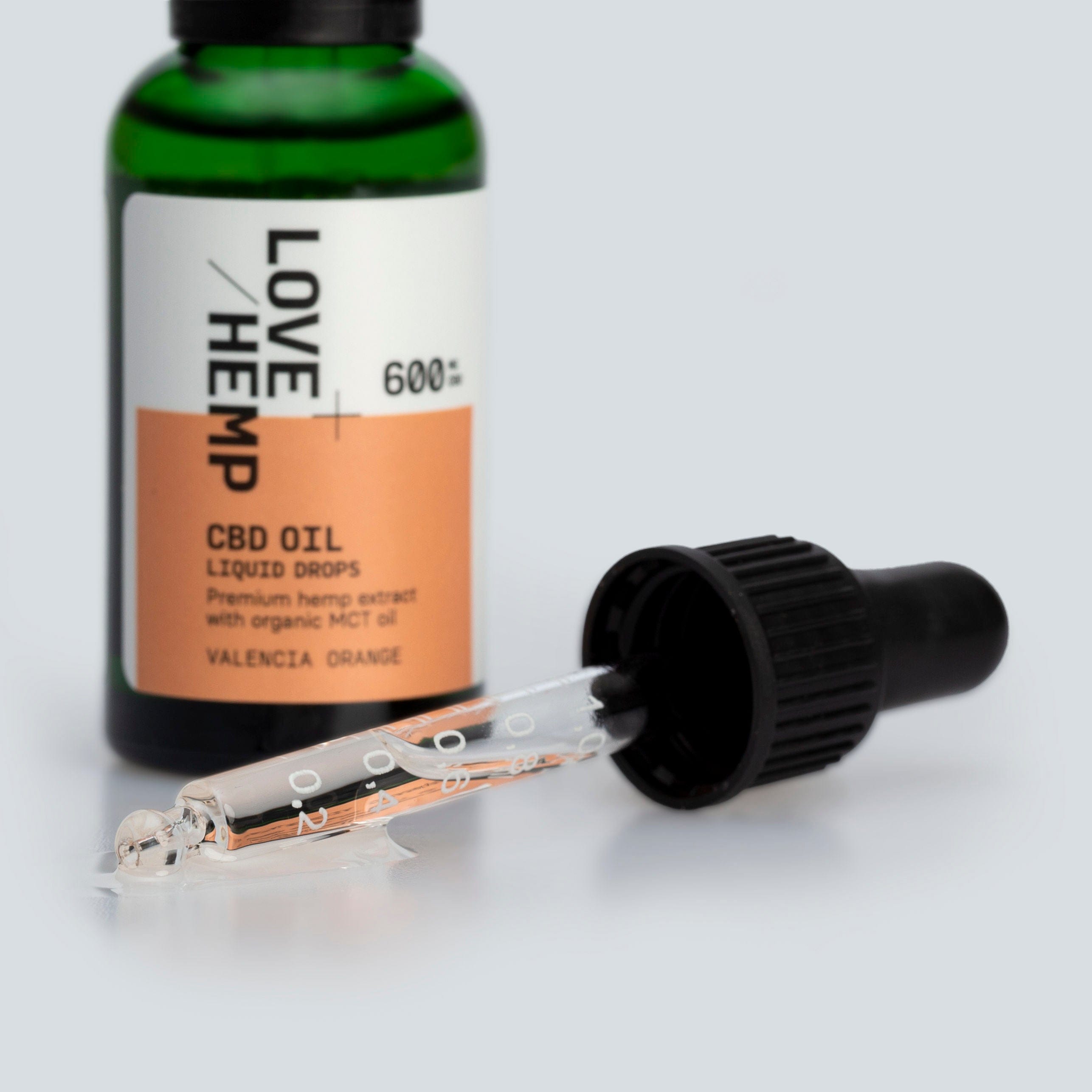 CBD Oil Drops 600mg droplet