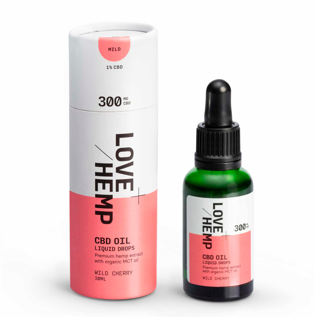 CBD Oil Drops 300mg wild cherry